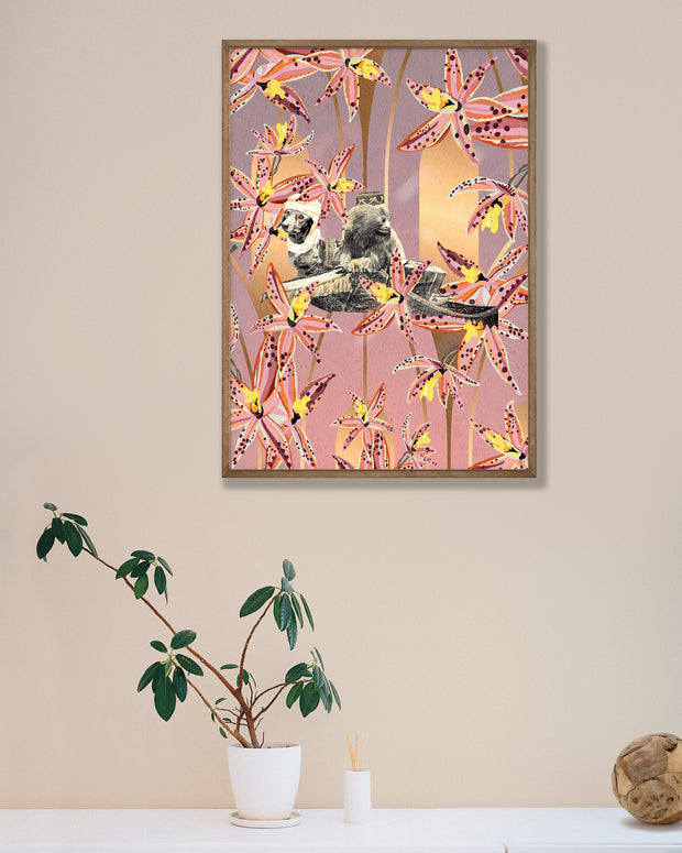 FLYING WITH LILIES | FINE ART PRINT