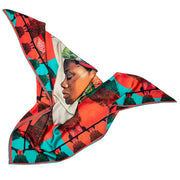 streetart-silk-scarf-buenos-aires-by-mocomoco-berlin-artist-mabel-vicentef-scarf-with-motif-women-with-river-and-forest-in-her-head-lying-folded-in-bird-wing-shape