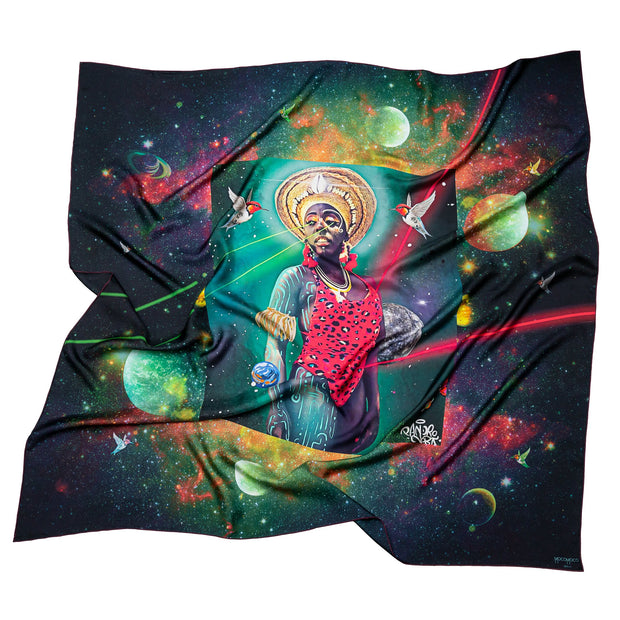 Motief Rio SILK SCARF